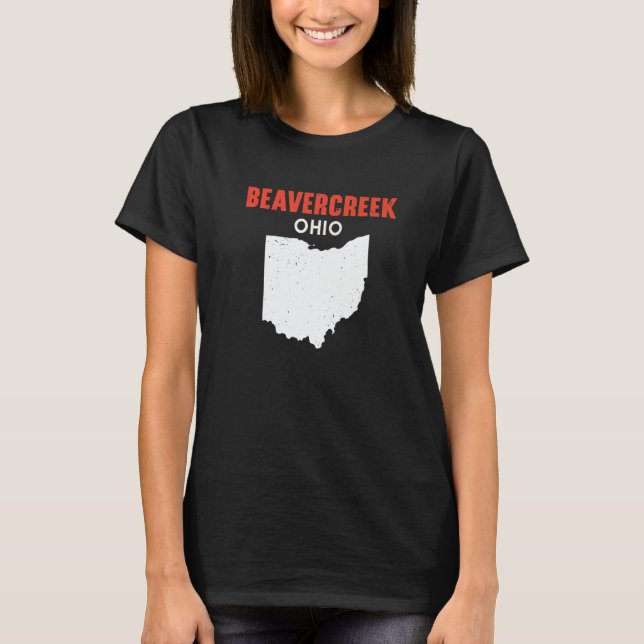 Camiseta BEAVERCREEK Ohio USA State America Travel Ohioan   (Anverso)