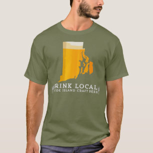 Camiseta Beba Buena Craft Local Beer Rhode Island T Shirt