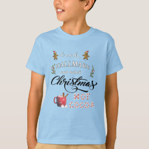 Camiseta Beba cacao caliente y observa a los Navidades