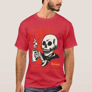 Camiseta Beba Café Que Puedes Dormir Cuando Estés Muerto