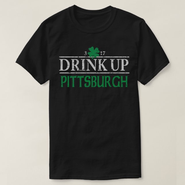 Camiseta Beba el Día de los Santos Patrones de Pittsburgh (Diseño del anverso)