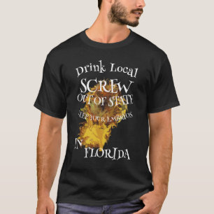 Camiseta Beba el TORNILLO local del estado EMBRYOS FLORIDA