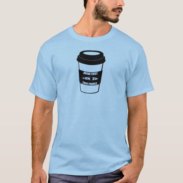 Camiseta Beba primero y después remo (Anverso)