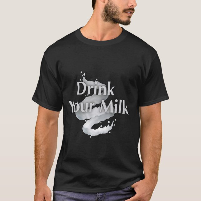 Camiseta Beba tu leche (Anverso)