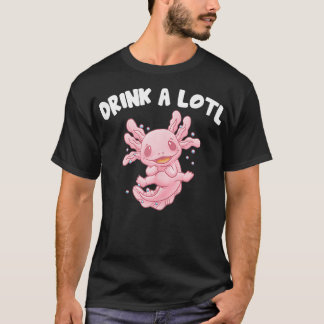 Camiseta Beba Un Humor Axolotl Muy Gracioso Amphib Salamand