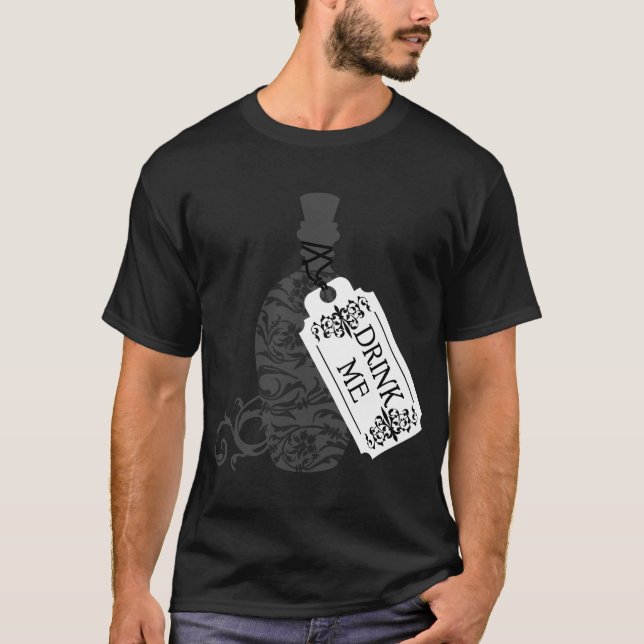 Camiseta Bébame botella (Anverso)