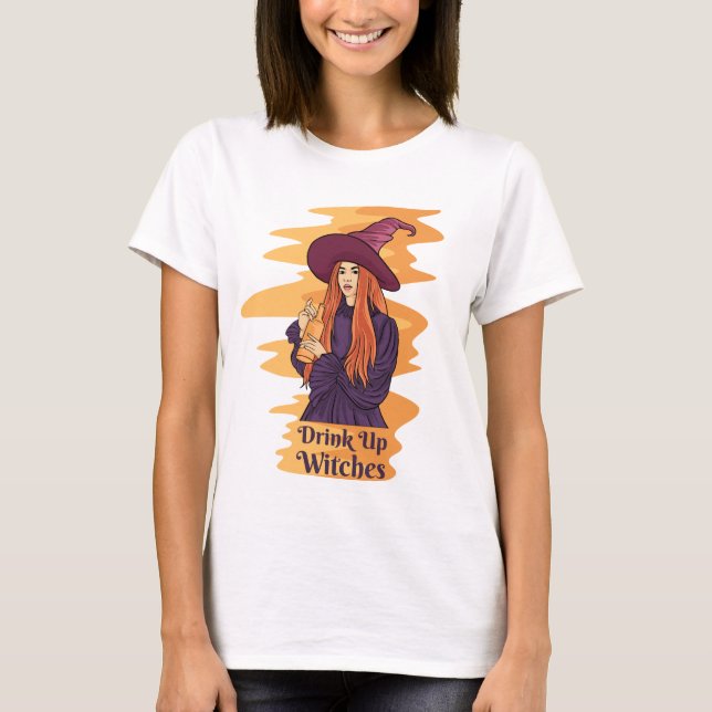 Camiseta Beban Brujas - Halloween (Anverso)