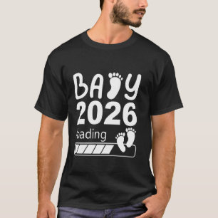 Camiseta Bebé 2026 Cargando Pequeños Pies Felicidad