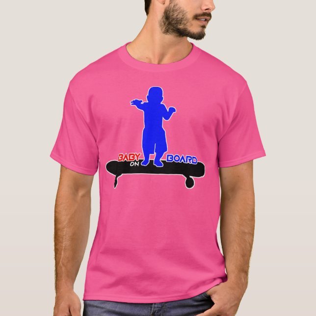 Camiseta Bebé a bordo (Anverso)