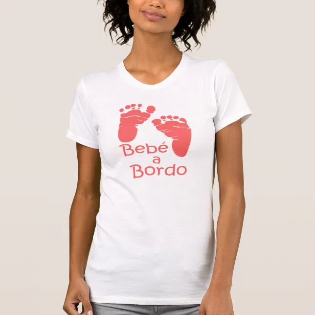 Camiseta bebe a online bordo