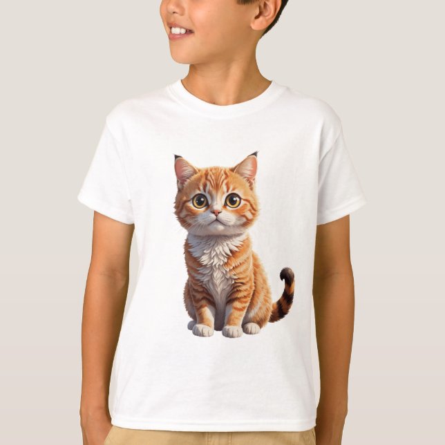 Camiseta Bebé Adorable Kitten T-Shirt (Anverso)