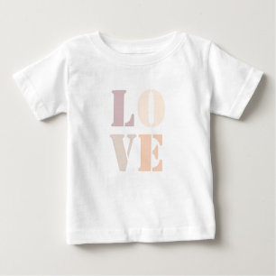 Camiseta bebé adorable "Love" - Camiseta Cuta