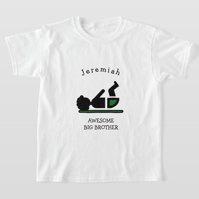 Camiseta Bebé Afro AWESOME GRAN HERMANO (Distribución)