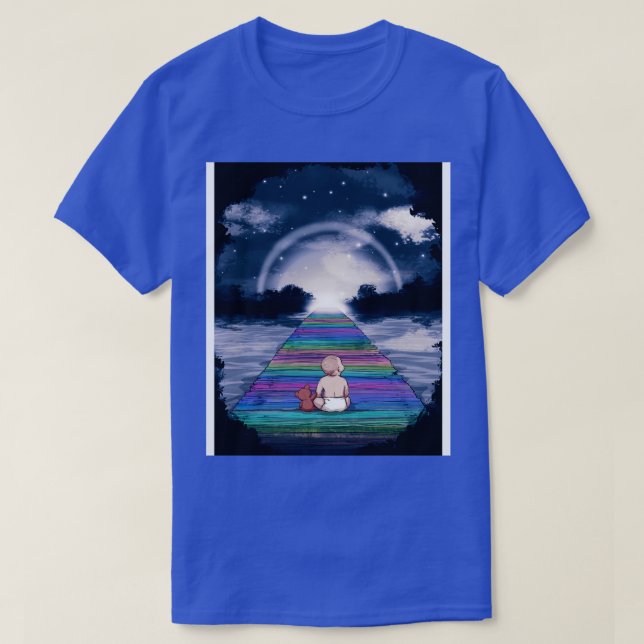 Camiseta Bebé arco iris (Diseño del anverso)
