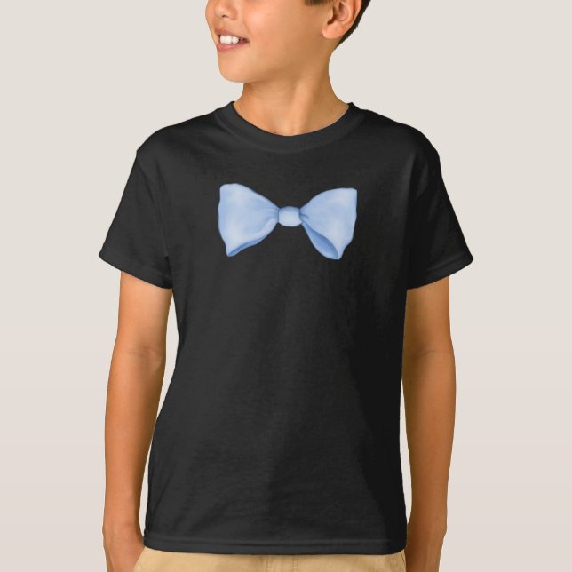 Camiseta Bebé azul acuático simple (Anverso)