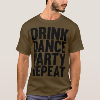 Camiseta bebe baile fiesta repite