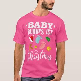 Camiseta Bebé bate primera maternidad de Navidad