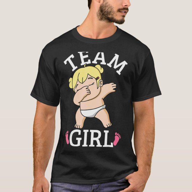 Camiseta Bebé Bebé Grupo Equipo Chica Género R (Anverso)