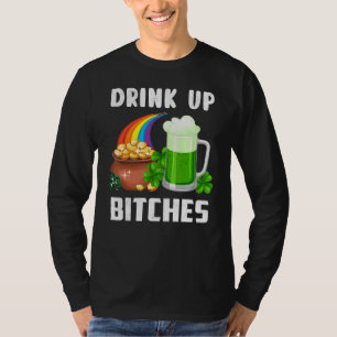 Camiseta Bebe Beer Shamrock Lucky Charm Funny St Patric