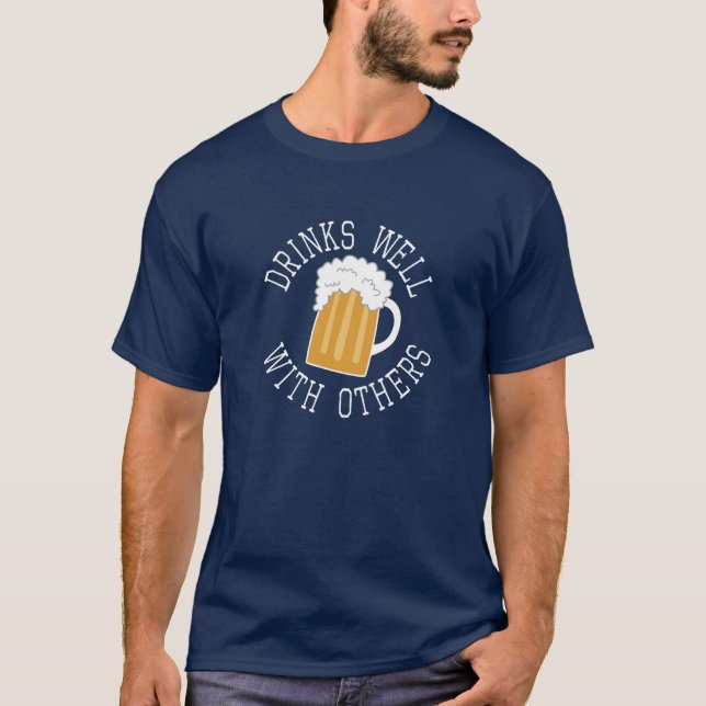 Camiseta Bebe Bien Con Otros (Anverso)