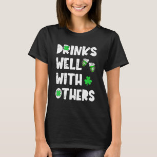 Camiseta Bebe Bien Con Otros Amantes De La Cerveza Verde St