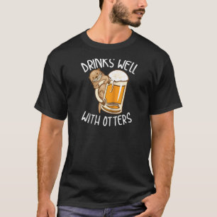 Camiseta Bebe bien con otros animales Guay Beer Universidad