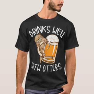 Camiseta Bebe bien con otros animales Guay Beer Universidad