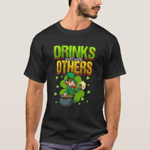 Camiseta Bebe Bien Con Otros Día De St Patricks Laprechaun