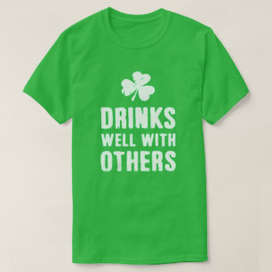 Camiseta Bebe bien con otros San Patricio
