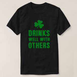 Camiseta Bebe bien con otros San Patricio