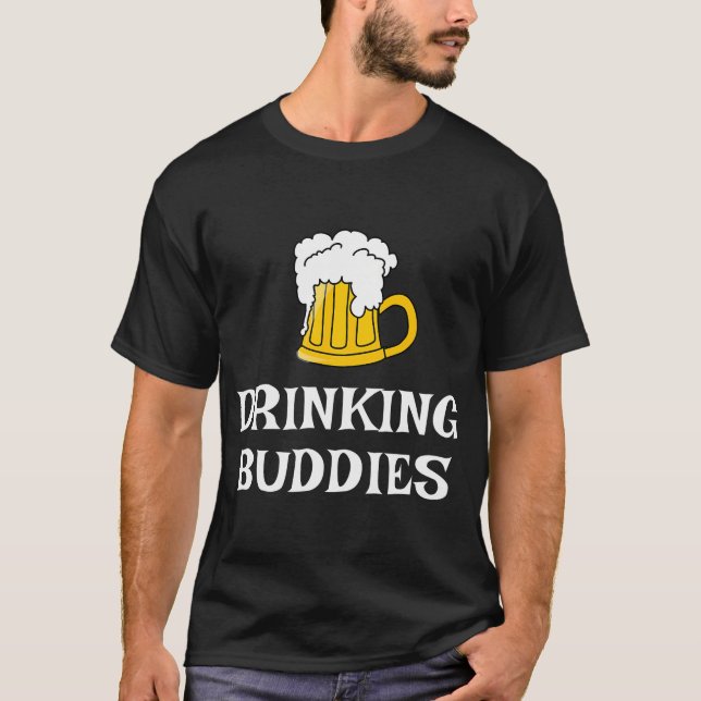 Camiseta Bebe Buddies St. Patrick'S Day Beer Funny (Anverso)