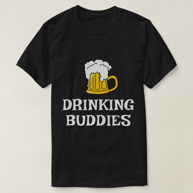 Camiseta Bebe Buddies St. Patrick's Day Beer Funny Gift (Diseño del anverso)