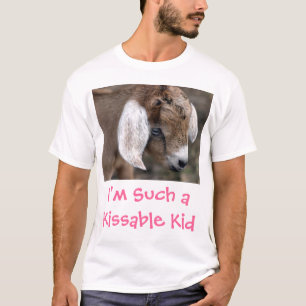 Camiseta bebé-cabra, soy tal niño de Kissable