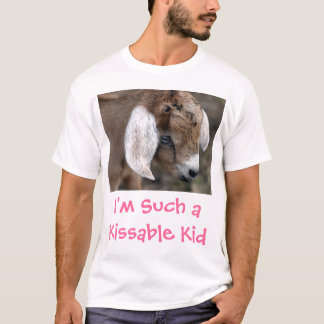 Camiseta bebé-cabra, soy tal niño de Kissable