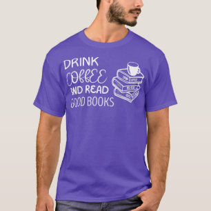 Camiseta Bebe Café Y Lee Buenos Libros