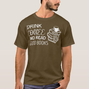 Camiseta Bebe Café Y Lee Buenos Libros