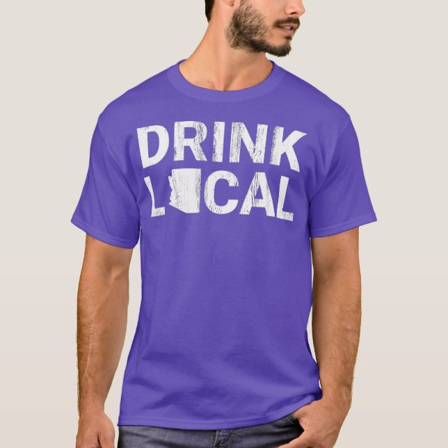 Camiseta Bebe cerveza local Arizona Bebe Craft Brewery (Anverso)