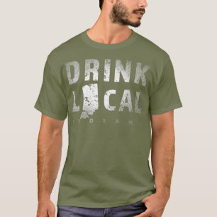 Camiseta Bebe cerveza local de Indiana en regalo de cervece