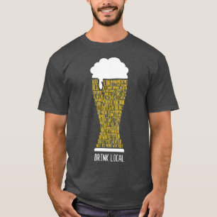 Camiseta Bebe cerveza local Iowa