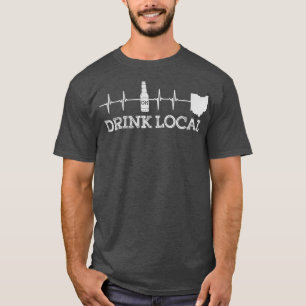 Camiseta Bebe Cerveza local Ohio Craft Beer