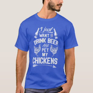 Camiseta Bebe Cerveza y Mascota Mi polla polla Pollo Lov