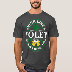 Camiseta Bebe Como Un Día Foley Shamrock St Patricks