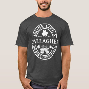 Camiseta Bebe Como Un Día Gallagher Shamrock St Patricks