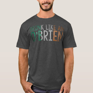Camiseta Bebe Como Una Bandera Irlandesa De Apellido OBrien