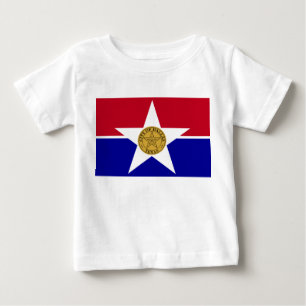 Camiseta bebé con bandera de Dallas, EE.UU.