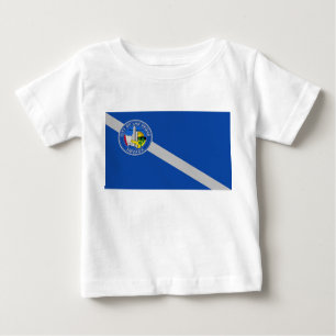 Camiseta bebé con bandera de Las Vegas City, EE.UU