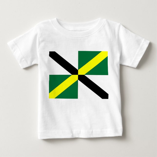 Camiseta bebé con bandera de Monterey City, EE.UU. (Anverso)