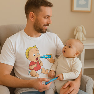 Camiseta Bebé Con Fiebre