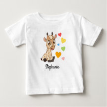 Camiseta bebé con nombre personalizado | Baby Gira