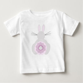 Camiseta bebé conejo de Pascua